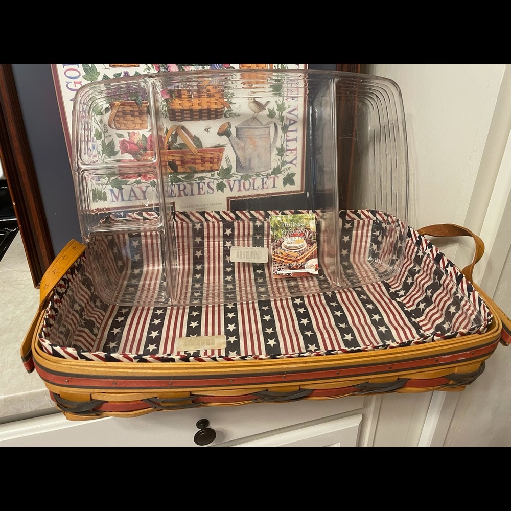 Longaberger Serving Tray Basket